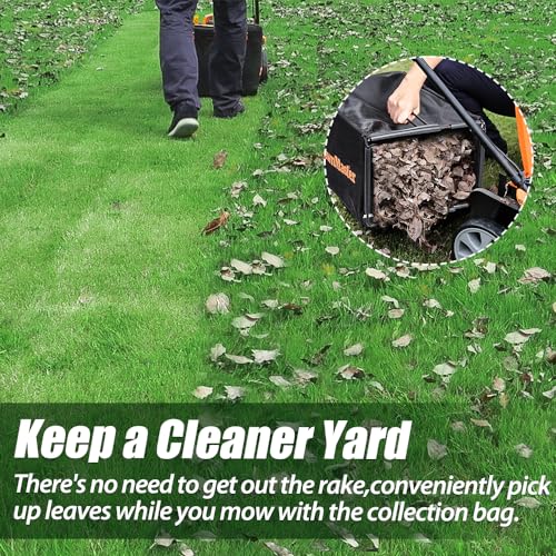 LawnMaster Electric Corded Lawn Mower 15-Inch 11AMP