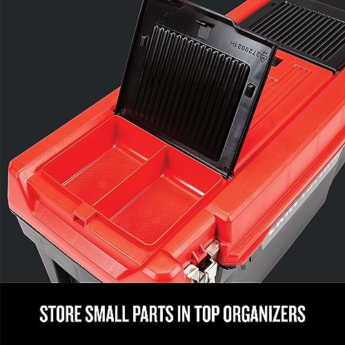 CRAFTSMAN 20-Inch Lockable Tool Box with Tray