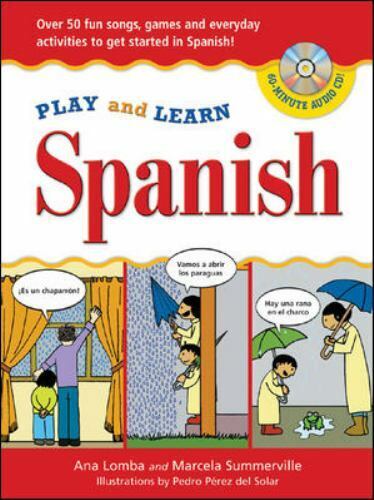 Spanish Learning: Book + Audio CD with Fun Activities