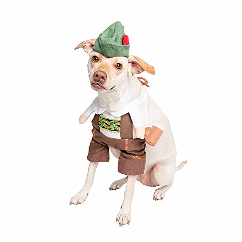 Medium Oktoberfest Dog Costume for Halloween Fun