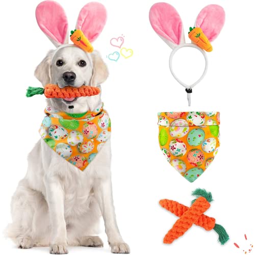 Adorable Easter Bunny Costume Set for Dogs