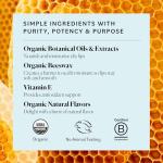 Sky Organics USDA Organic Beeswax Lip Balm Set