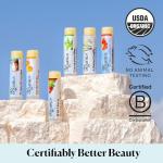 Sky Organics USDA Organic Beeswax Lip Balm Set