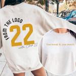 You Break It You Own It From The Logo 22 Sweatshirt - Caitlin Clark Fans Basketball Lovers Sweatshirt M Sand