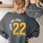 You Break It You Own It From The Logo 22 Sweatshirt - Caitlin Clark Fans Basketball Lovers Sweatshirt M Sand