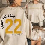 You Break It You Own It From The Logo 22 Sweatshirt - Caitlin Clark Fans Basketball Lovers Sweatshirt M Sand