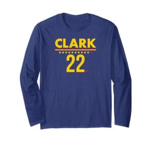 Caitlin Clark: IND 22 - Indiana Basketball Long Sleeve T-Shirt
