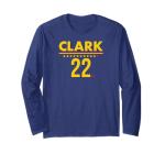 Caitlin Clark: IND 22 - Indiana Basketball Long Sleeve T-Shirt