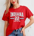 Caitlin Clark Indiana Basketball Fan Tee - Red