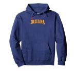 BreakingT Caitlin Clark: IND 22 Shirsey - Indiana Basketball Pullover Hoodie, Small, Blue