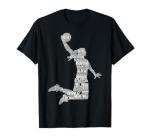 Basketball Girl Women Kids Girls T-Shirt