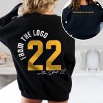 You Break It You Own It From The Logo 22 Sweatshirt - Caitlin Clark Fans Basketball Lovers Sweatshirt M Sand