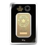50g Royal Canadian Mint Gold Bar with Assay
