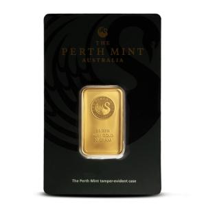 20 Gram Perth Mint Gold Bar with Assay
