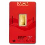 5g Gold Bar - PAMP Lunar Legends White Snake
