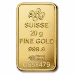 20g Gold Bar - PAMP Lady Fortuna Design