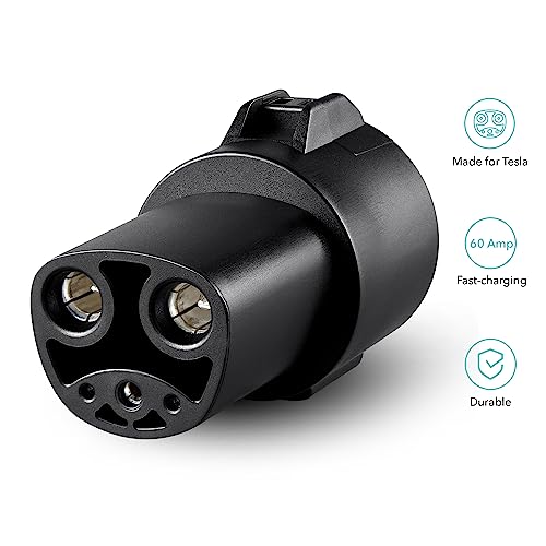 Lectron J1772 to Tesla Adapter - 60A/250VAC