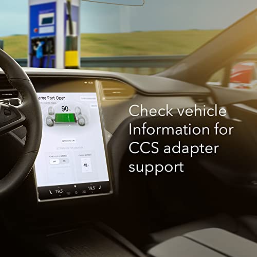 Tesla CCS Fast Charger Adapter - Black