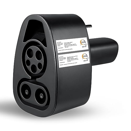 Tesla CCS Fast Charger Adapter - Black