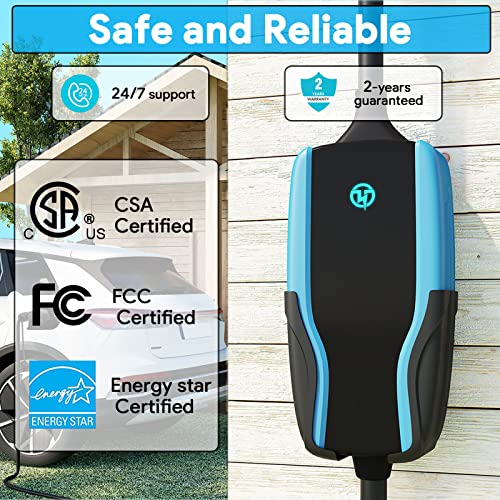 WiFi Enabled EV Charger for Electric Vehicles