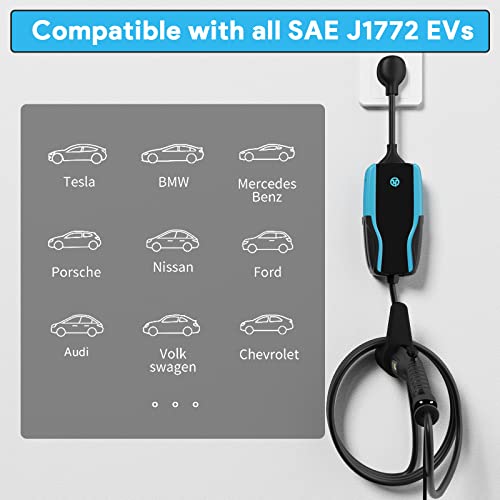 WiFi Enabled EV Charger for Electric Vehicles