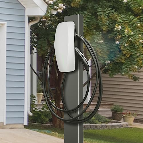 Wall-Mounted Tesla Charger Pedestal by eMACROS