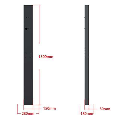 Wall-Mounted Tesla Charger Pedestal by eMACROS