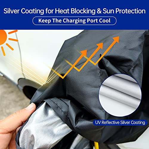 Waterproof EV Charger Cover with Strong Magnetic Adhesion