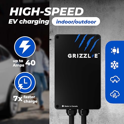 Grizzl-E EV Charger, Level 2, Multiple Amps & Plugs