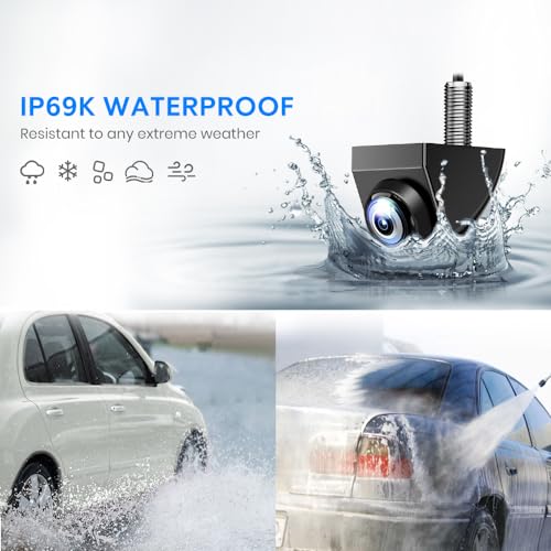 AUTO-VOX 180° Wide Angle Backup Camera 1080P