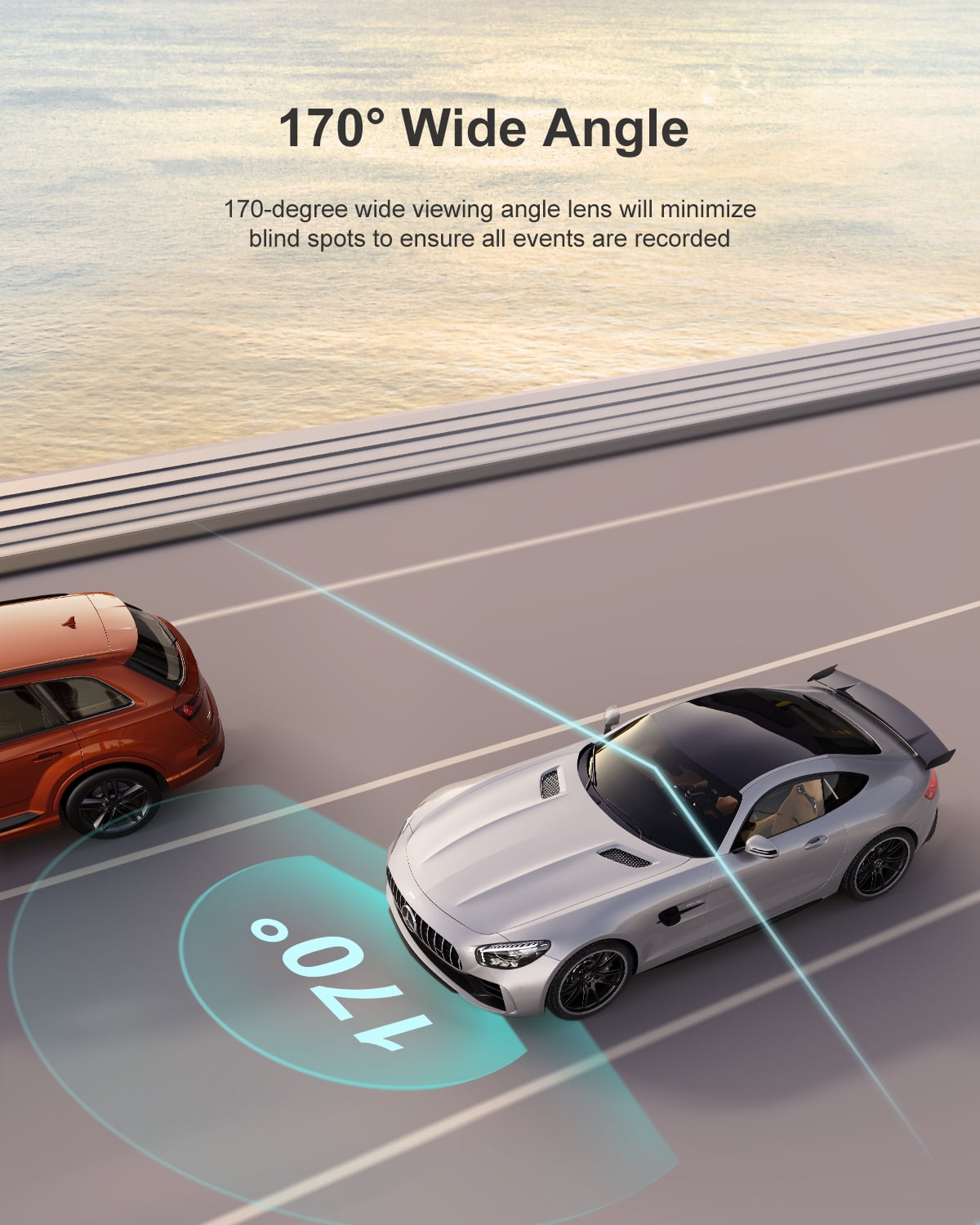 iZEEKER 1080P Dash Cam with Night Vision and WDR