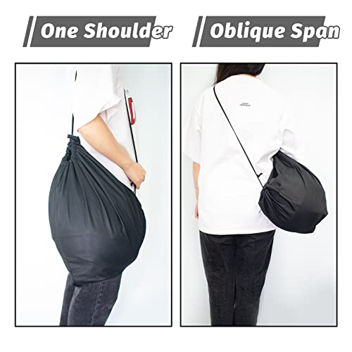 Motorcycle Helmet Backpack with Drawstring Storage Bag