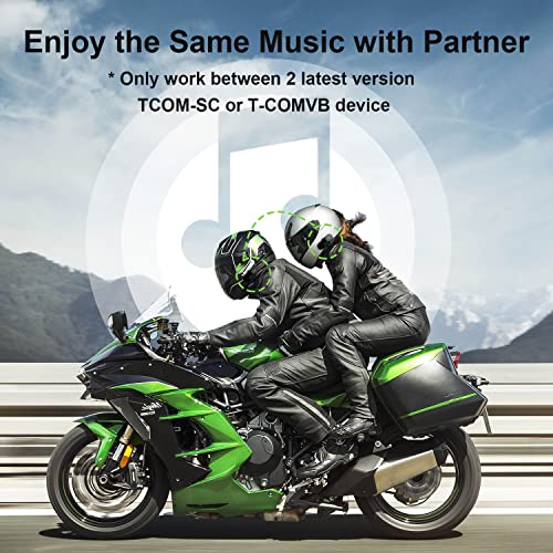 FreedConn T-COMVB Bluetooth Helmet Headset for Riders