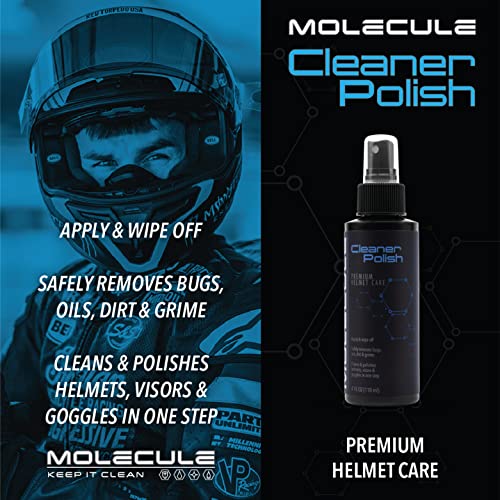 Molecule Helmet Cleaner & Polish Spray 4 oz