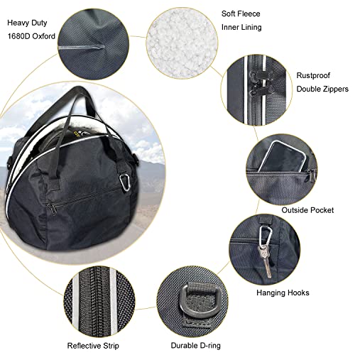 Lightweight Water-Resistant Motorcycle Helmet Bag