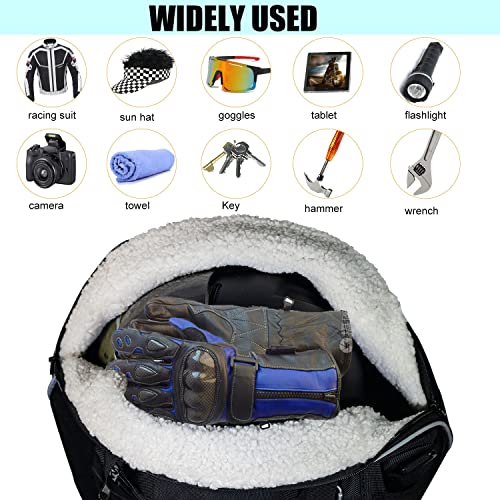 Lightweight Water-Resistant Motorcycle Helmet Bag