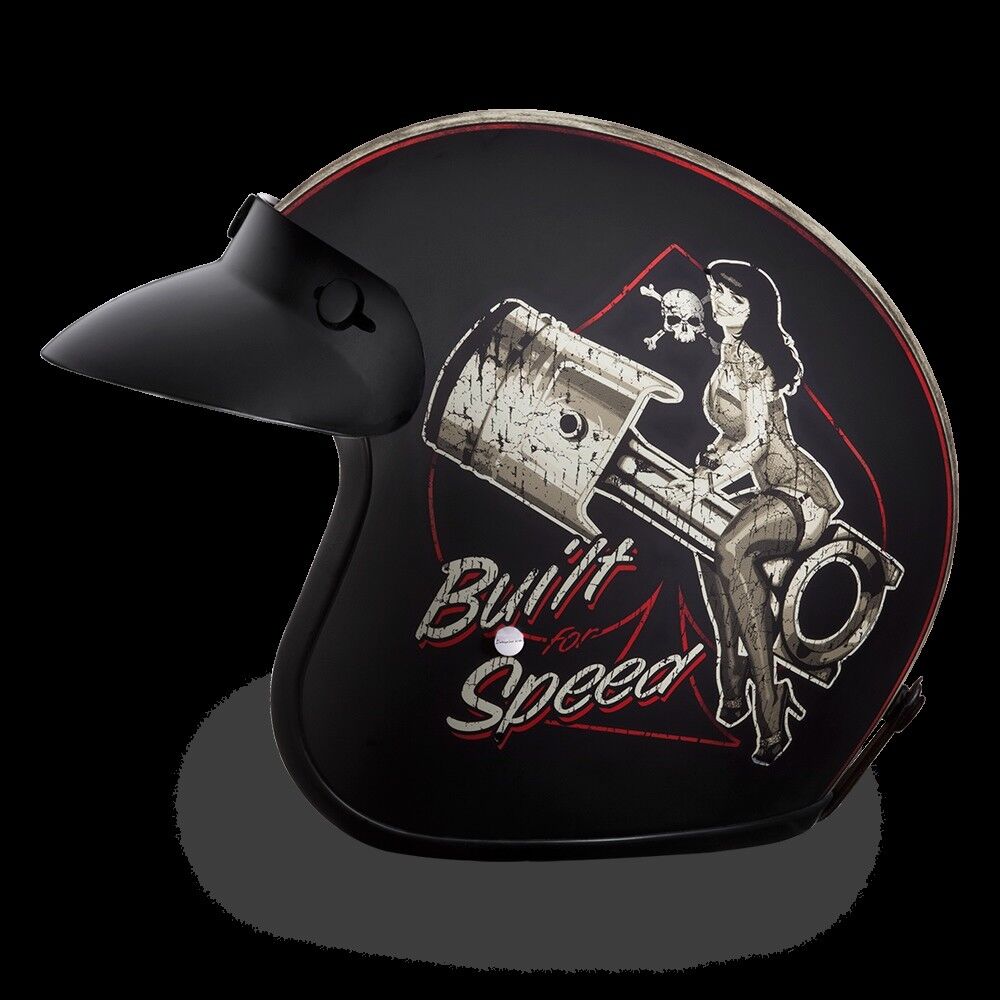 Daytona Cruiser Open Face Motorcycle Helmet