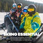 Fuinloth UV Shield Motorcycle Neck Gaiter Black