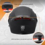 OUMURS Modular Full Face Motorcycle Helmet - XXL