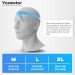 Yesmotor Retro Baseball Style Motorcycle Helmet - XL