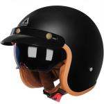 Triangle 3/4 Retro Open Face Motorcycle Helmet