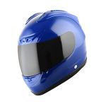 1Storm Blue Full Face Motorcycle Helmet + Extra Shield