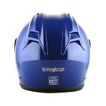 1Storm Blue Full Face Motorcycle Helmet + Extra Shield