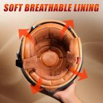 Triangle 3/4 Retro Open Face Motorcycle Helmet