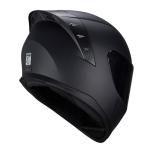 JQF Gear Matte Black Full Face Motorcycle Helmet