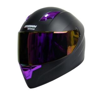 Crown Racing DOT Approved Full Face Motorcycle Helmet