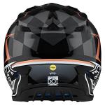 Troy Lee Designs SE4 Helmet - Warped Black/Copper XL