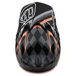 Troy Lee Designs SE4 Helmet - Warped Black/Copper XL