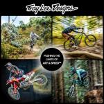 Troy Lee Designs SE4 Helmet - Warped Black/Copper XL