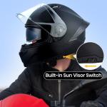 Favoto DOT Approved Full Face Motorcycle Helmet
